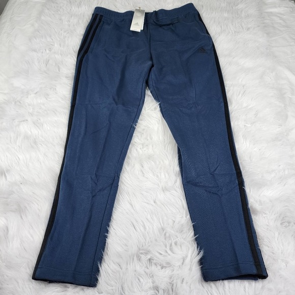 Adidas Tiro Large FT Pant in Crew Navy NWT - Picture 3 of 6